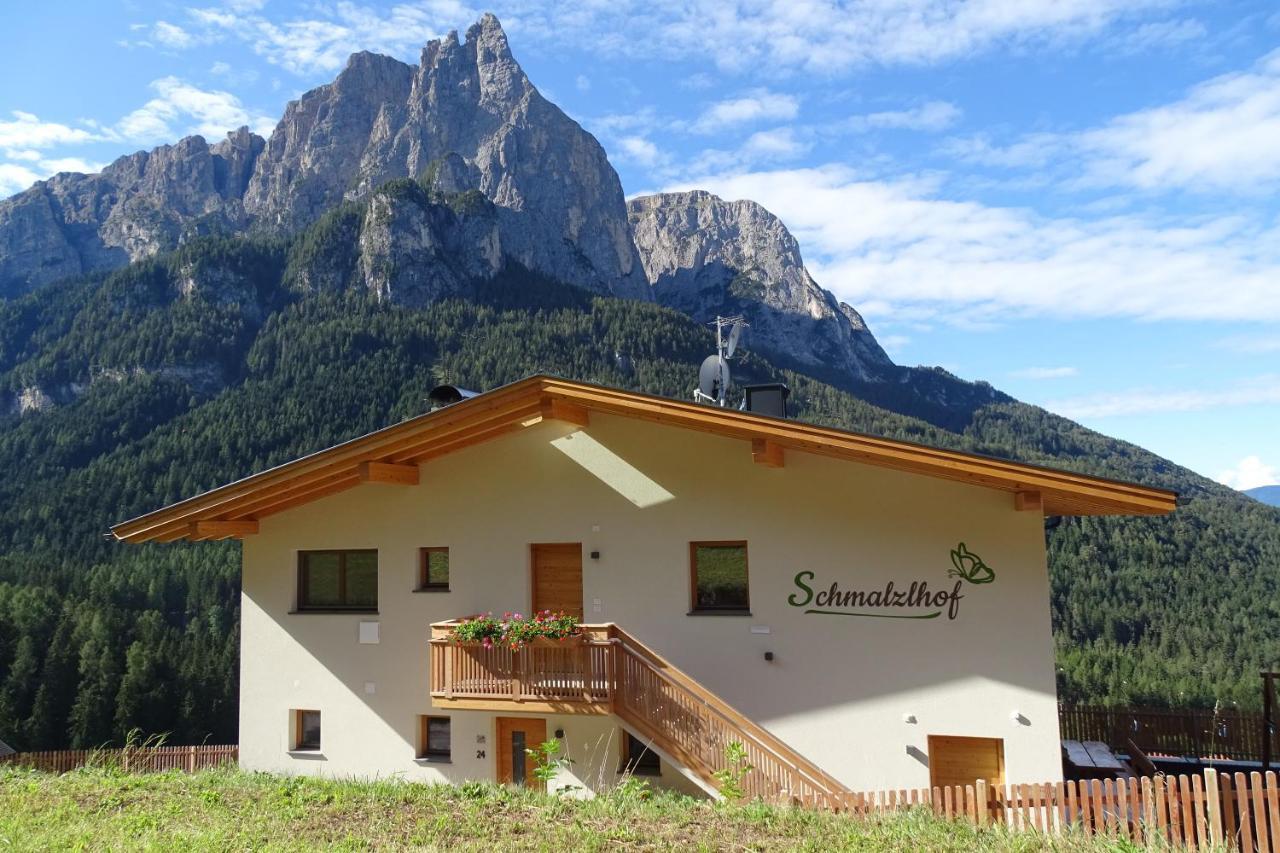 Schmalzlhof Apartman Siusi Kültér fotó